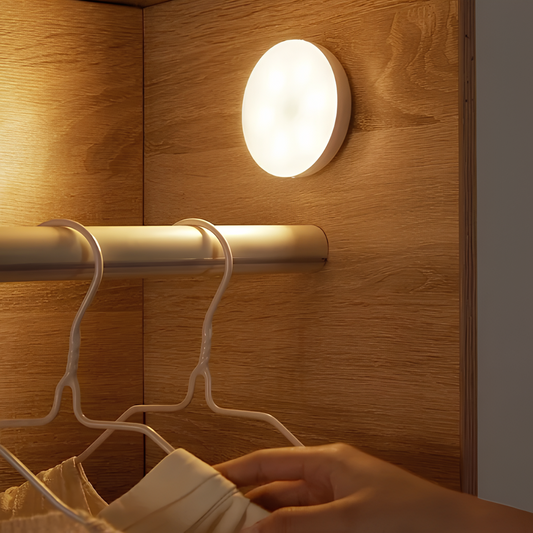 Şarjlı Hareket Sensörlü Mıknatıslı Dolap Içi Led Aydınlatma Spot Led Işık
